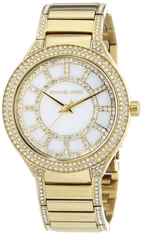 michael kors watch with crystals